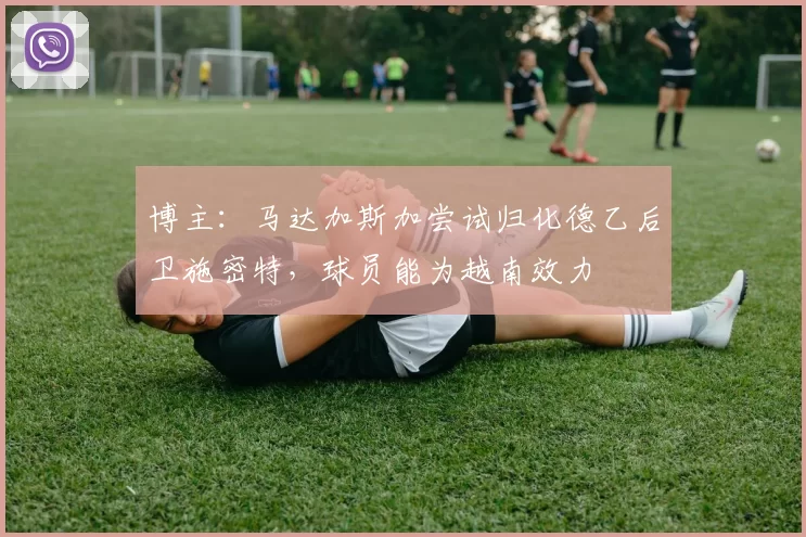 博主：马达加斯加尝试归化德乙后卫施密特，球员能为越南效力